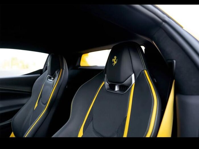 Sports car interior