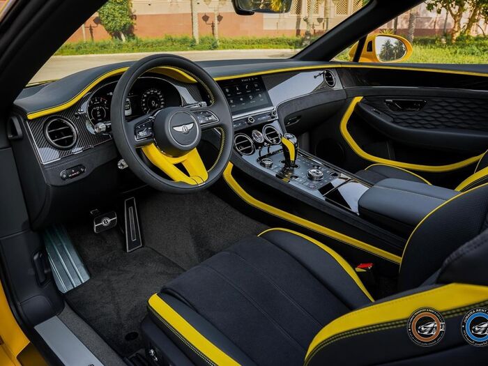 Bentley Continental GT interior