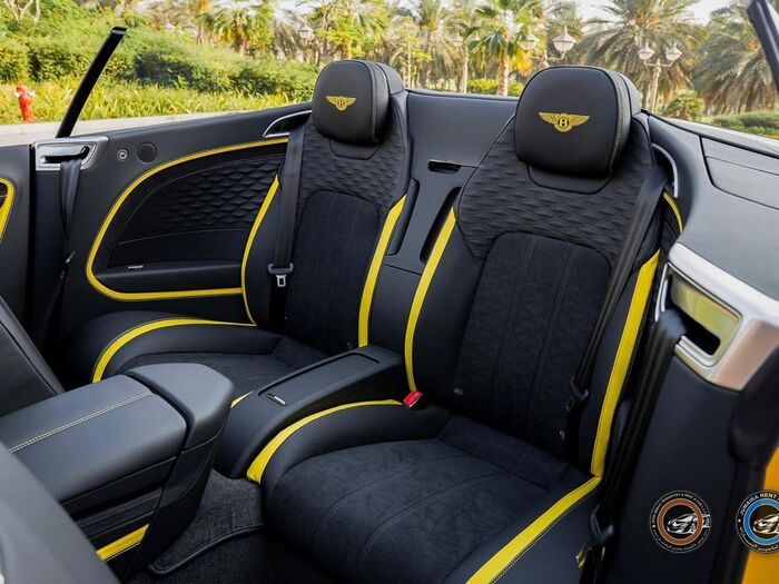 Bentley Continental GT interior