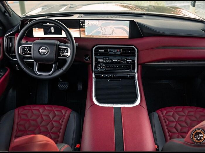 Nissan Patrol interior