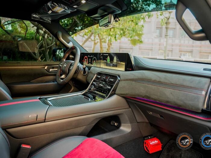 Premium SUV interior