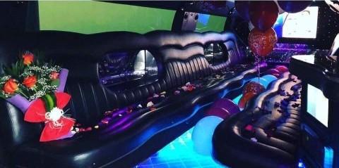 Hummer limousine interior