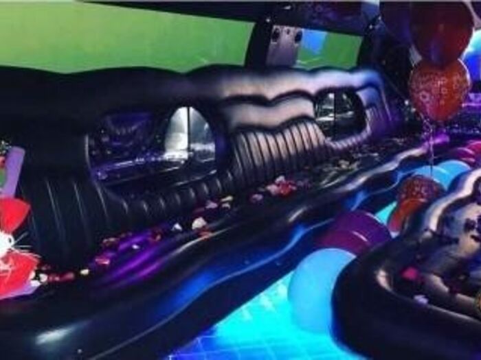 Hummer limousine interior